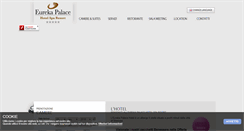 Desktop Screenshot of eurekapalace.it